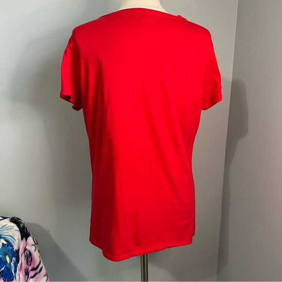 Holiday Time XL Red Short Sleeve Christmas Holiday T-Shirt Tee - Picture 6 of 11